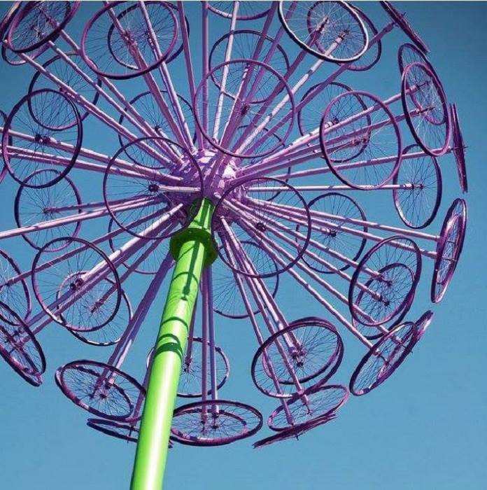 What does this piece of urban art remind you of?