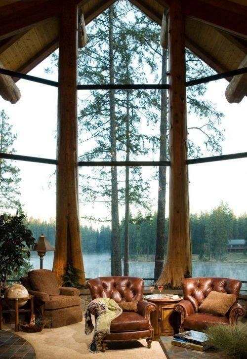 Here's a lovely example of whole tree architecture, although that view probably does help!