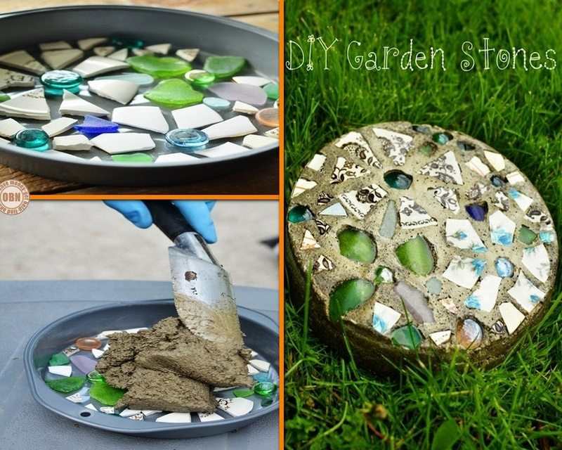 Do-It-Yourself Garden Stepping Stones - The Owner-Builder Network