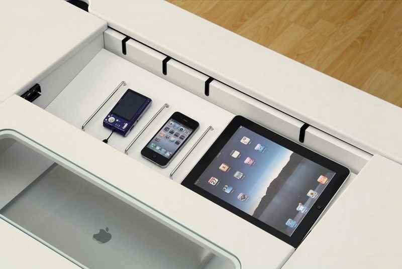 Connect-It desk detail - by Monarch