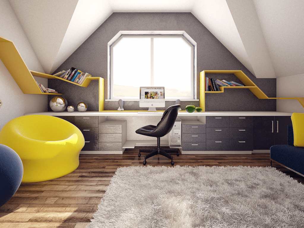 Home office by FH Studio Belarus