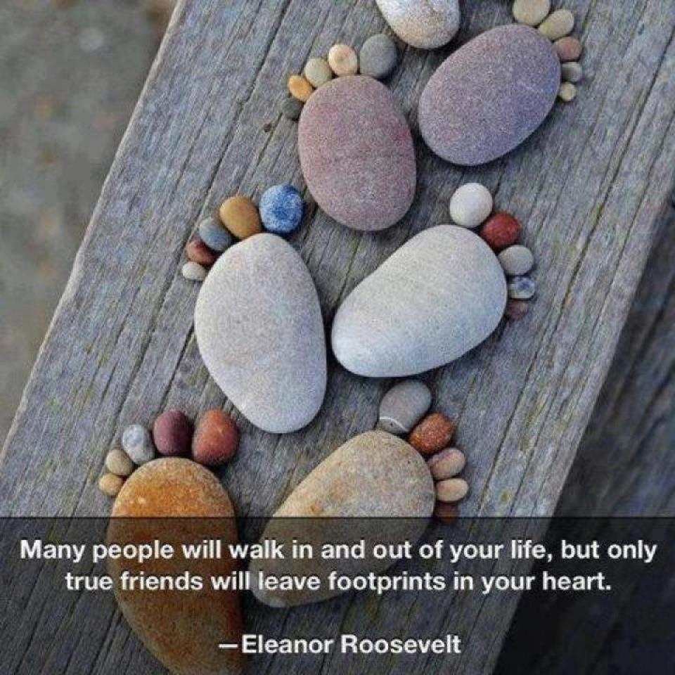 A few weeks ago, we posted a great little idea to create footprints.