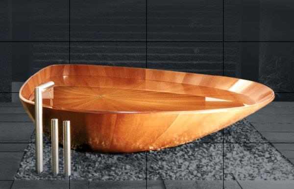 Wooden Bathtub
