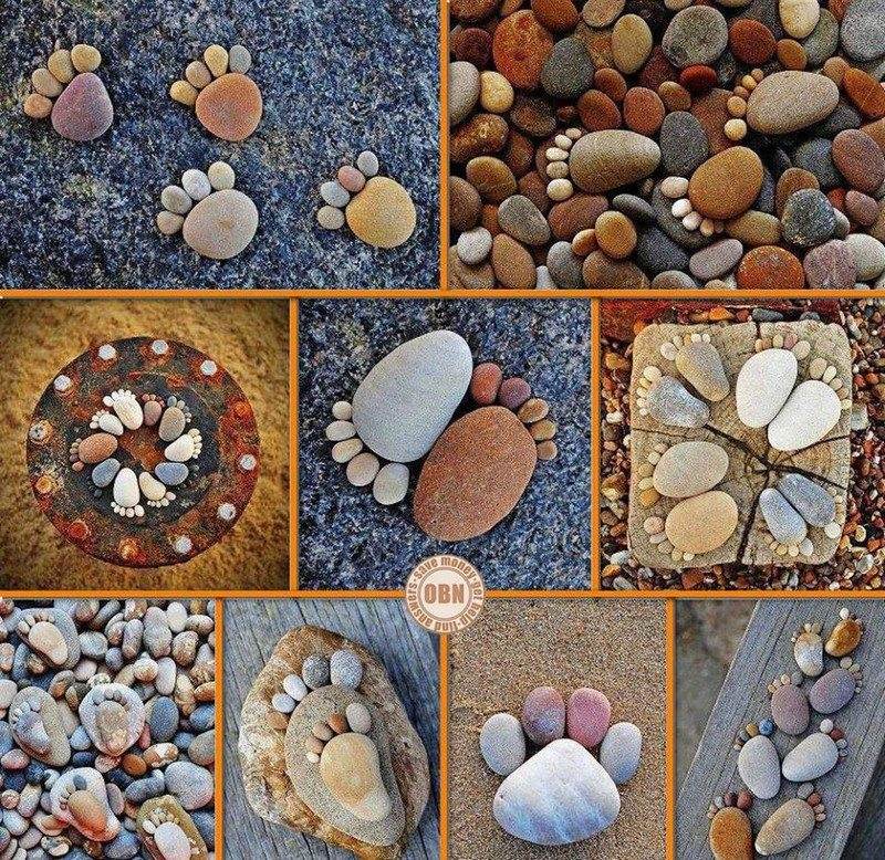 It’s amazing what you can do with a bit of imagination and a few stones.