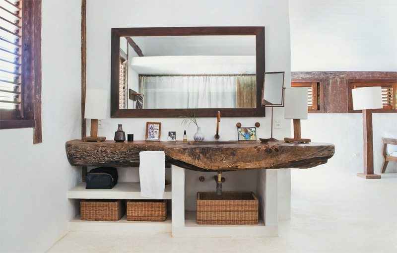 Wooden Bathtub