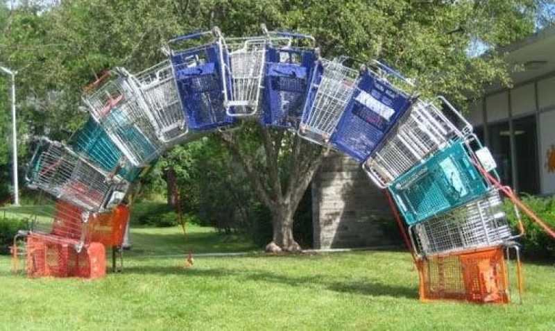 Shopping trolleys - Nuit Blanche Ottawa 2012