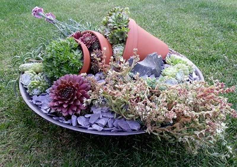 Wokery - an old wok and some imagination :)