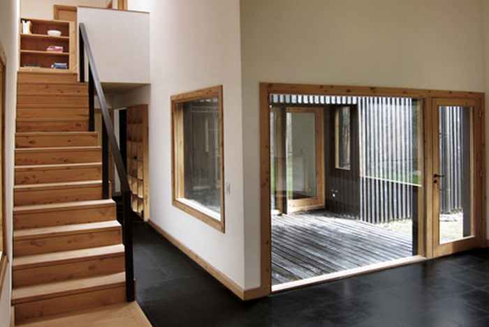 Estudio Row House Entry
