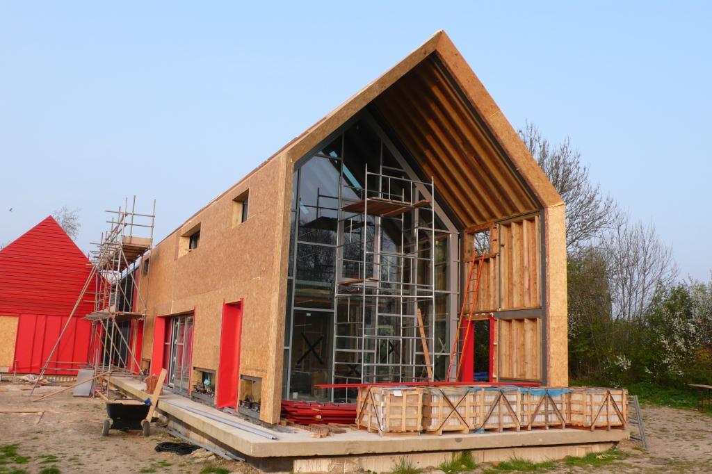 The Sliding House - construction- 2