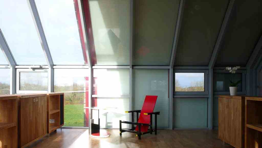 The Sliding House - half closed