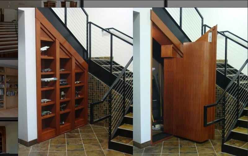 I'm sure that this set up is not there to just hide the mop - unless, of course, the mop does a whole lot more than clean! What do you think?