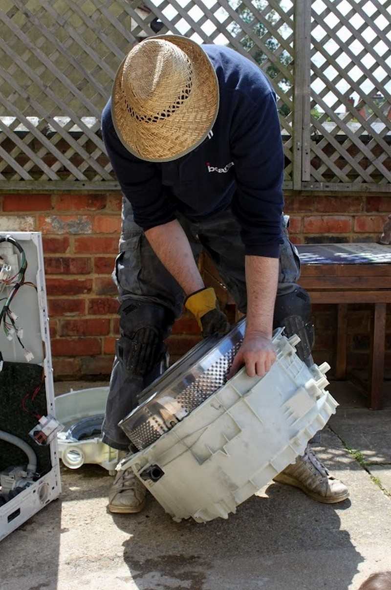Home Made Fire Pit: Up-cycled Washing Machine!