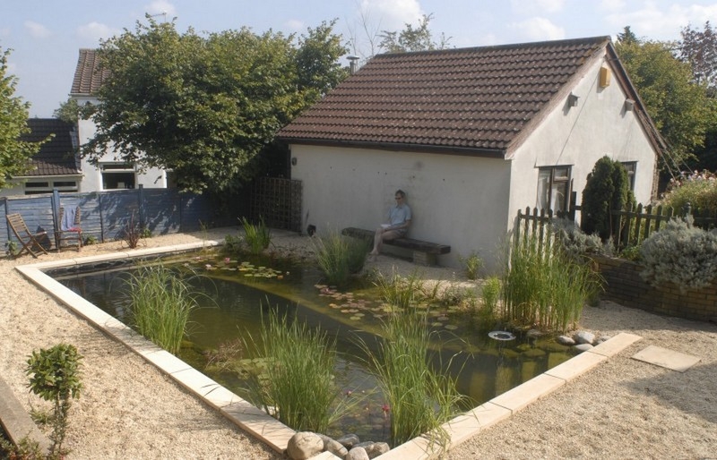 Tired of maintaining your conventional pool? Why not convert it to a natural swimming pond?