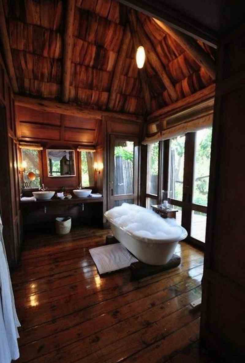 Rustic Bathrooms