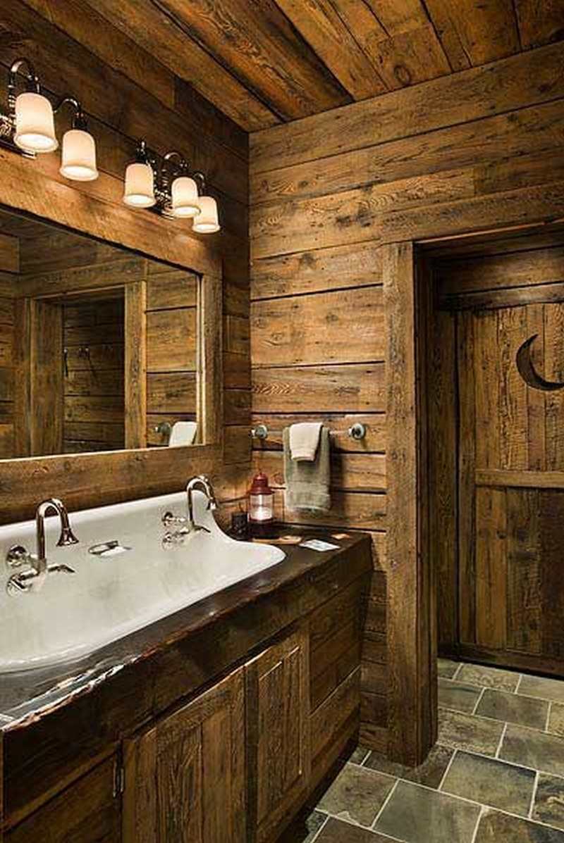 Rustic Bathroom - Twist My Armoire