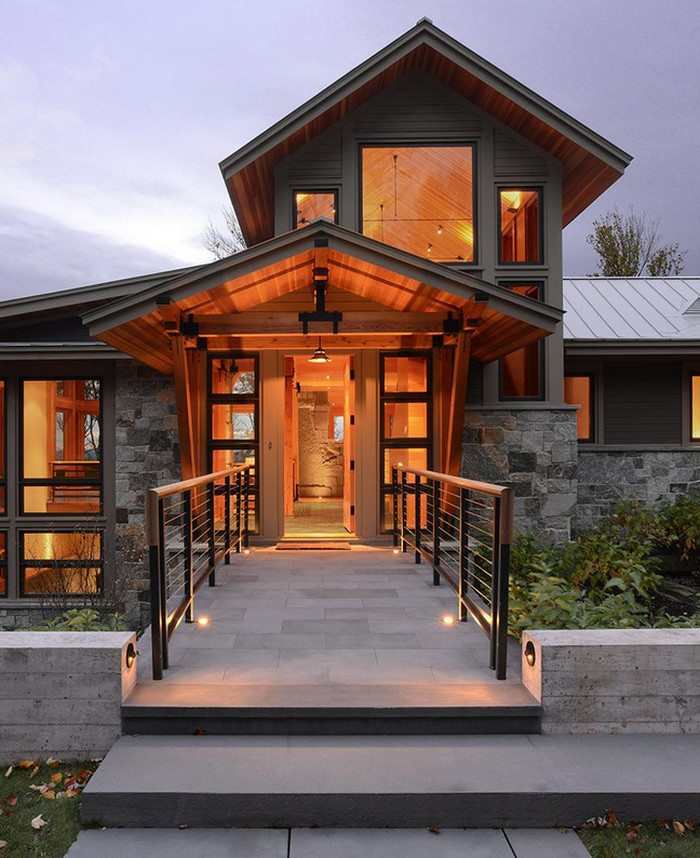 Vermont Mountain House by Marcus Gleysteen Architects