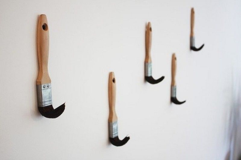 Paint Brush Coat Hooks - Dominic Wilcox