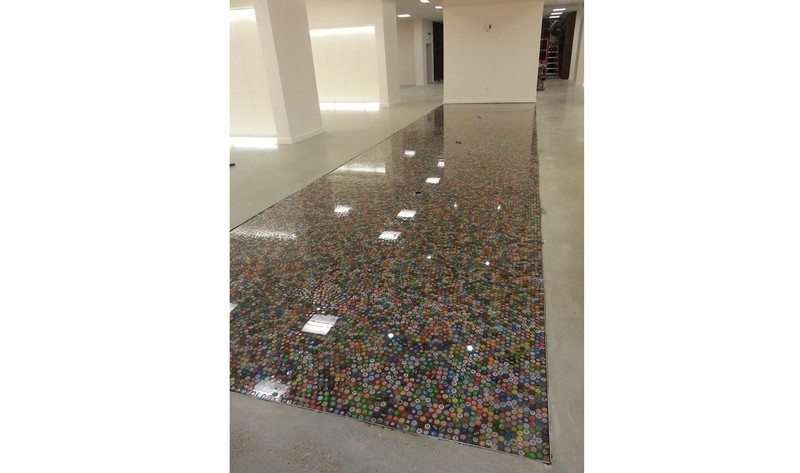 Bottle Cap Floor