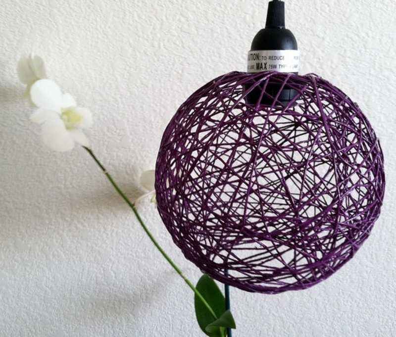 Hemp Pendant Lamp Examples
