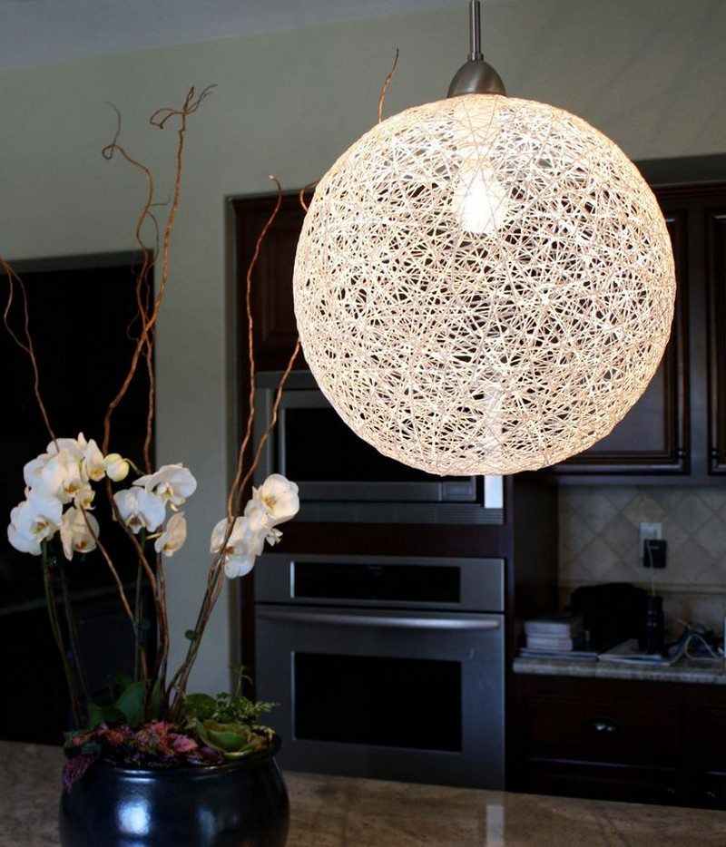Hemp Pendant Lamp Examples