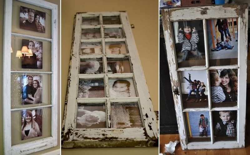 Here’s a simple decorating idea using recycled window frames!  What do you think – win or fail?