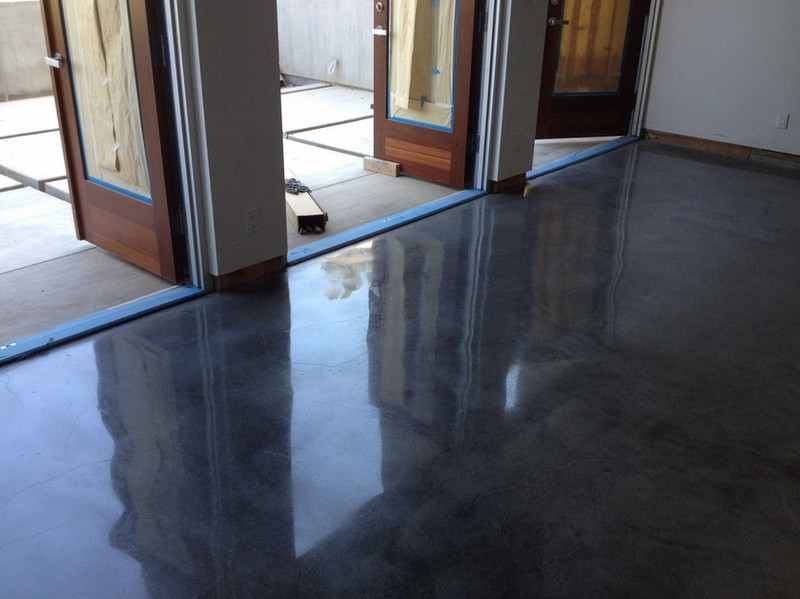 Polished concrete floors are extremely durable and economical on a lifetime value basis