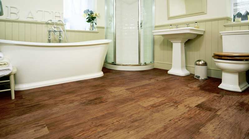 Sheet vinyl flooringin is suitable for all wet areas