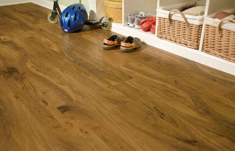 Vinyl plank flooring is very easy to lay