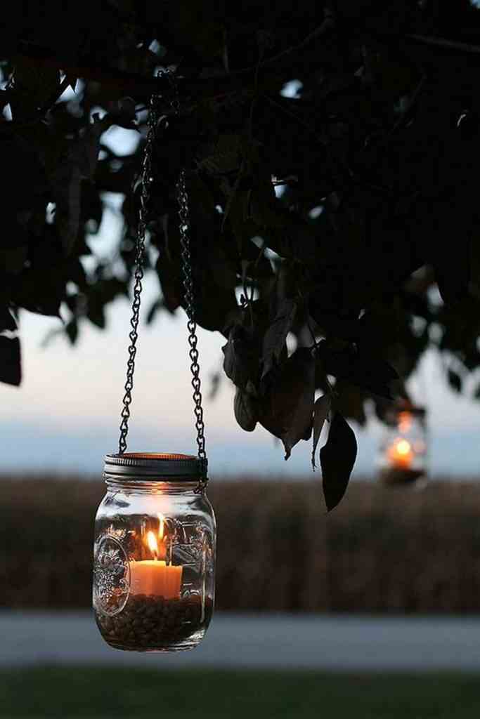 DIY Mason Jar Lanterns