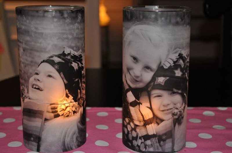 DIY Photo Luminaries