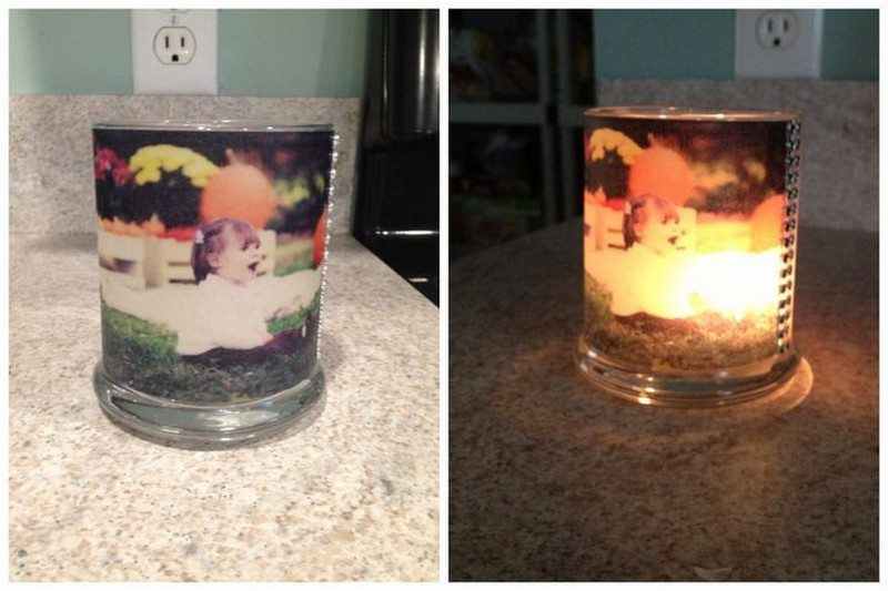 DIY Photo Luminaries