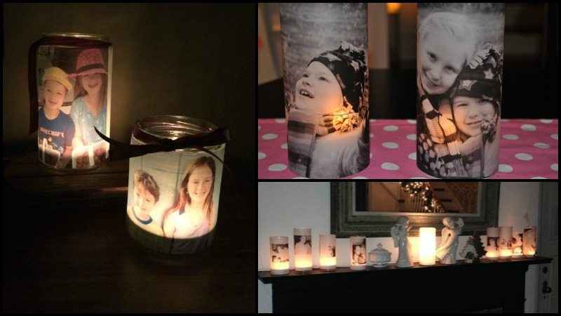 DIY Photo Luminaries