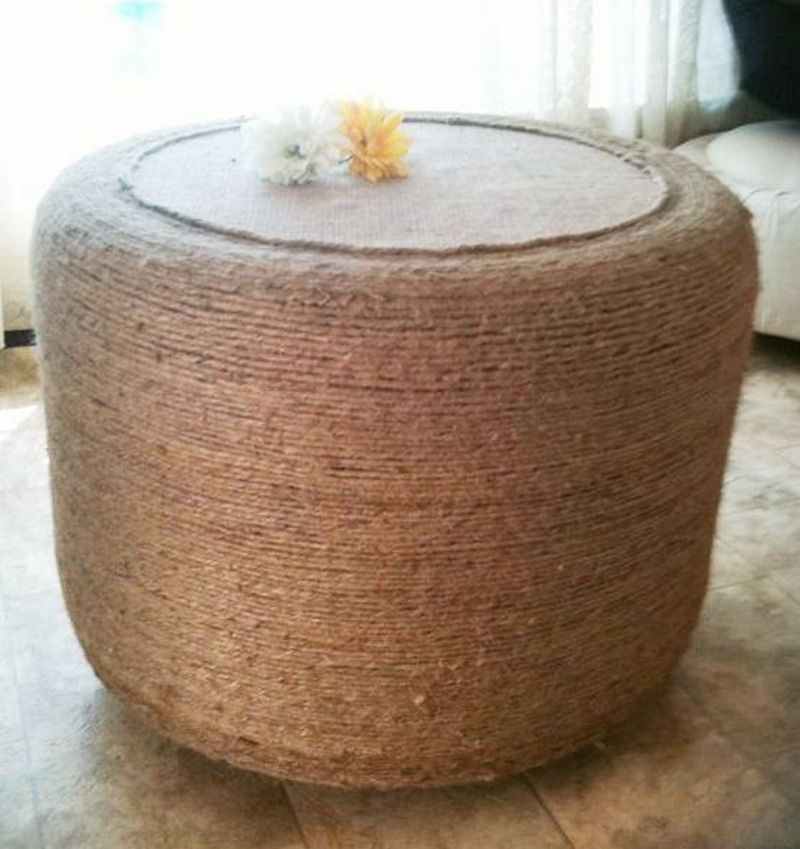Tire Ottoman