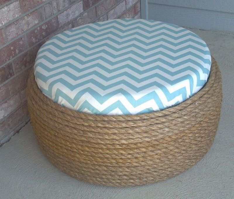 Tire Ottoman