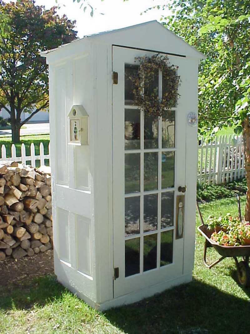 DIY Four-Door Shed