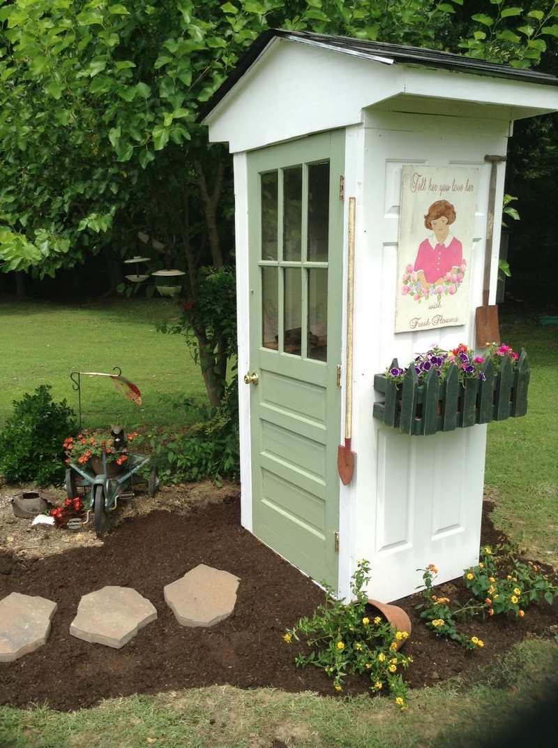 DIY Four-Door Shed