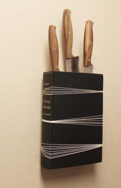 Book Knife Block