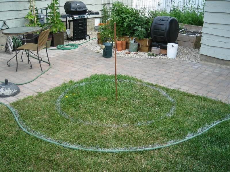 DIY Spiral Herb Garden