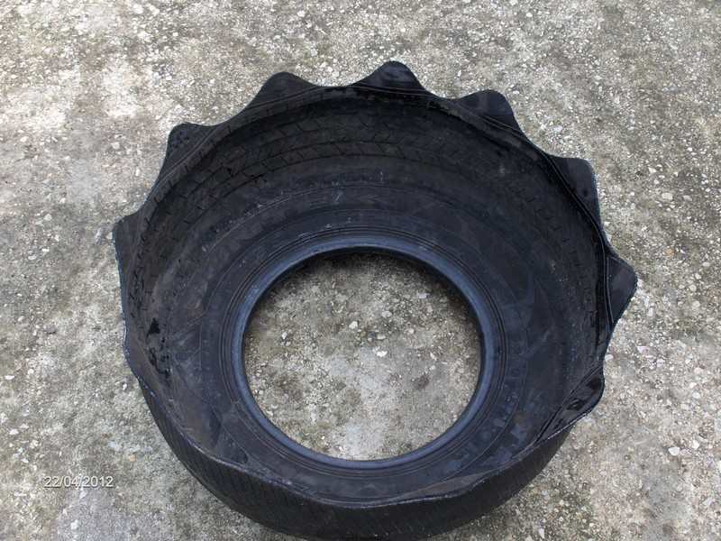 DIY Tire Planter