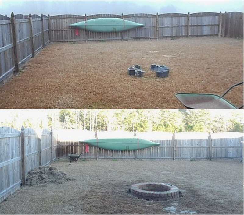 DIY Backyard Fire Pit