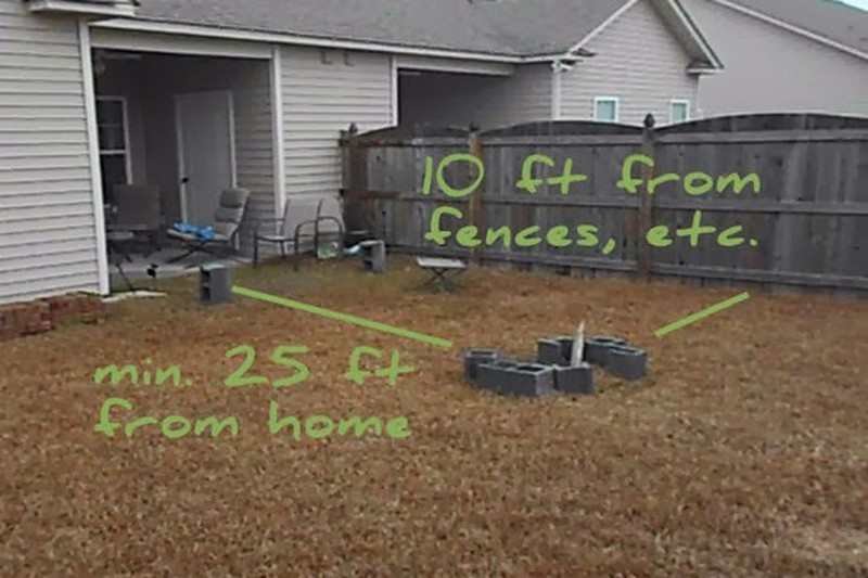 DIY Backyard Fire Pit