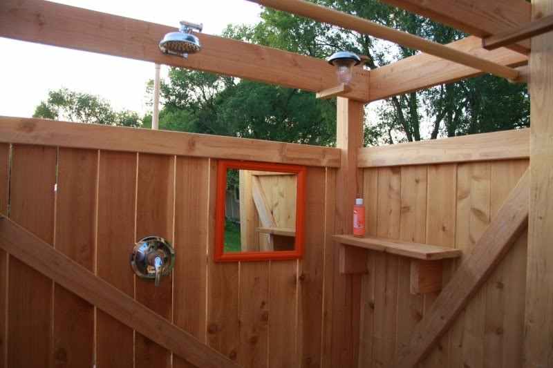DIY Solar Outdoor Shower