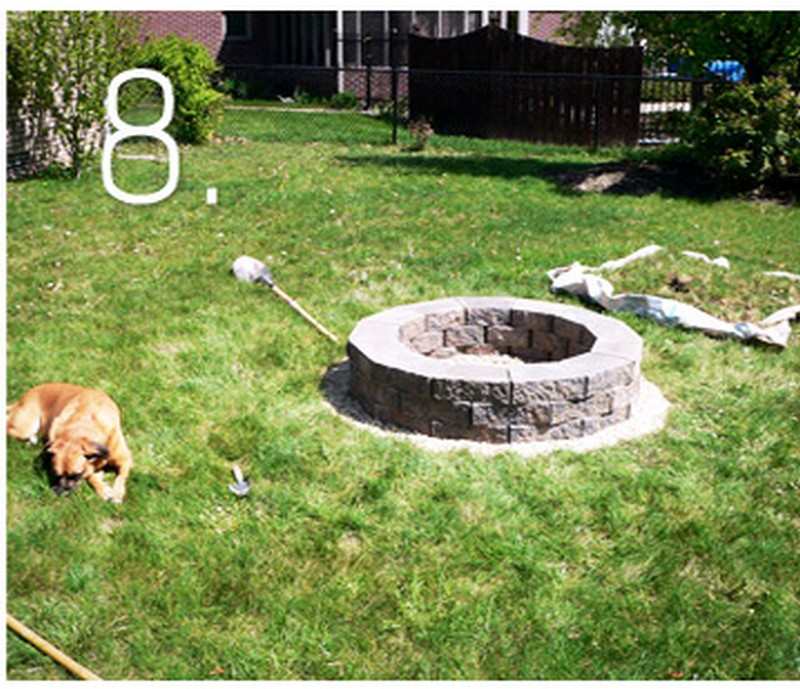 Fire Pit How-To - Step 8