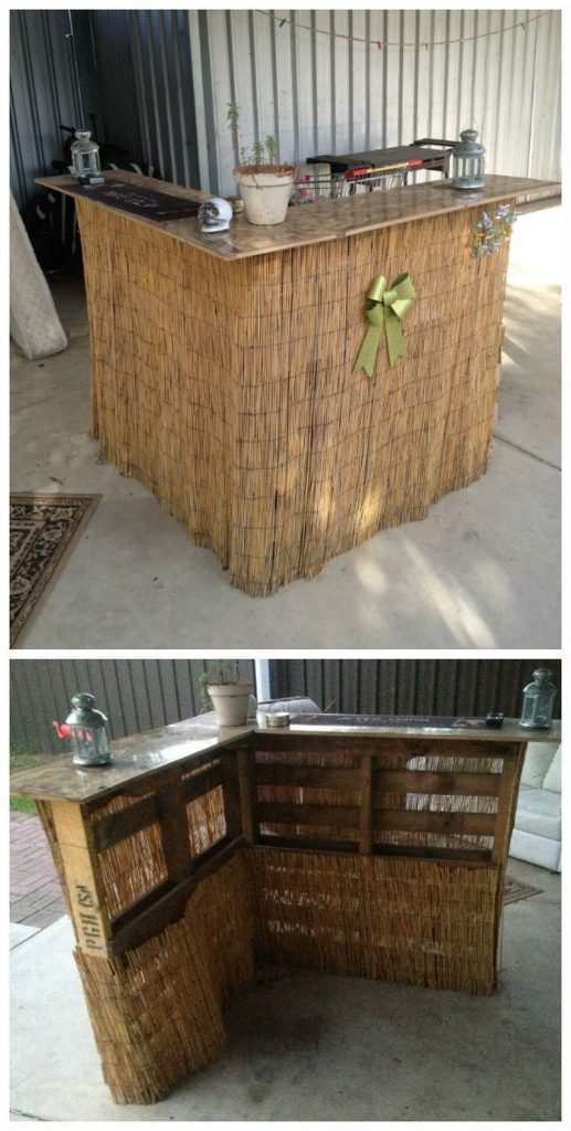 Pallet Outdoor Bar