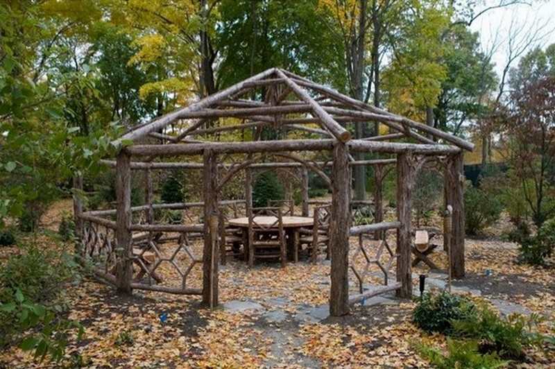 Rustic Garden Gazebo
