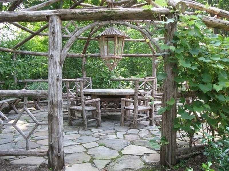 Rustic Garden Gazebo