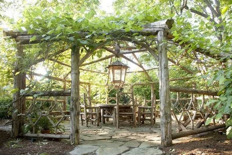 Rustic Garden Gazebo