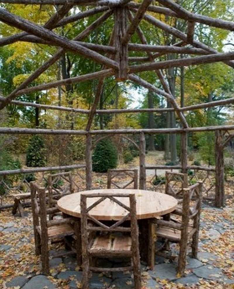 Rustic Garden Gazebo