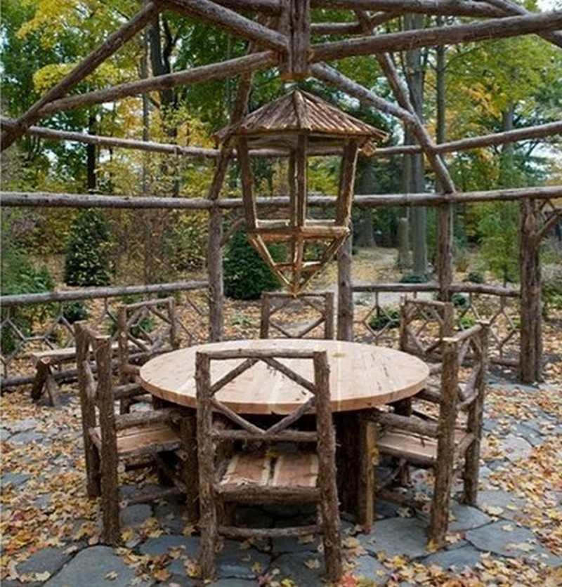 Rustic Garden Gazebo