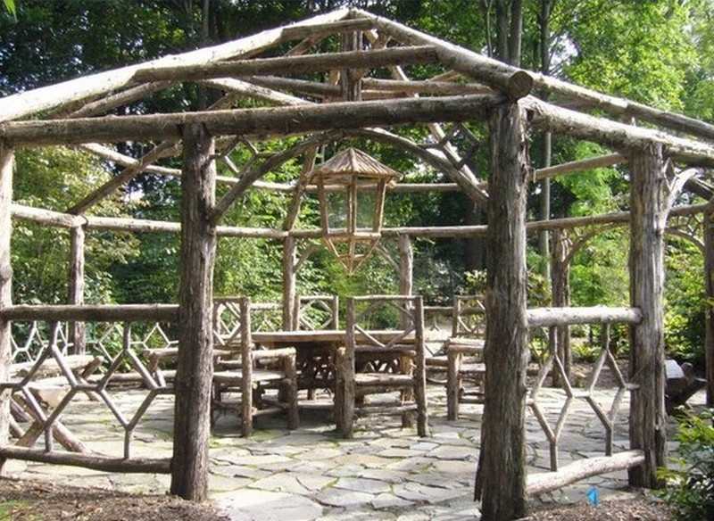 Rustic Garden Gazebo